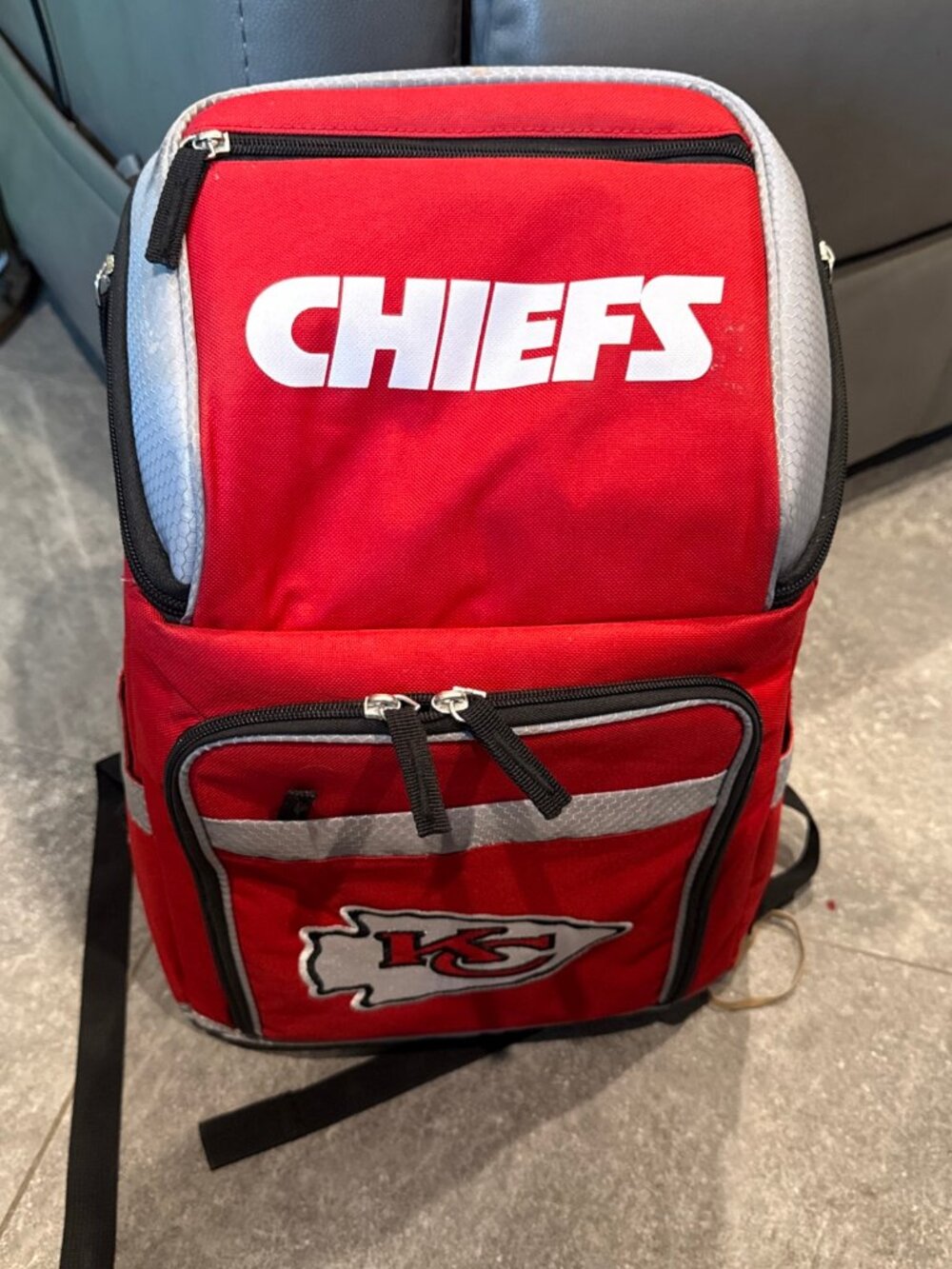Kansas City Chiefs NFL Backpack Cooler 20 Can LogoBrands